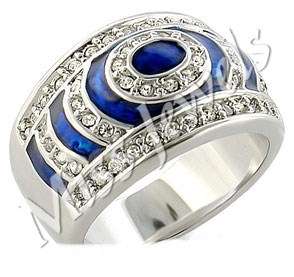 Clear Premium Austrian Crystal Dress ring- Size 10