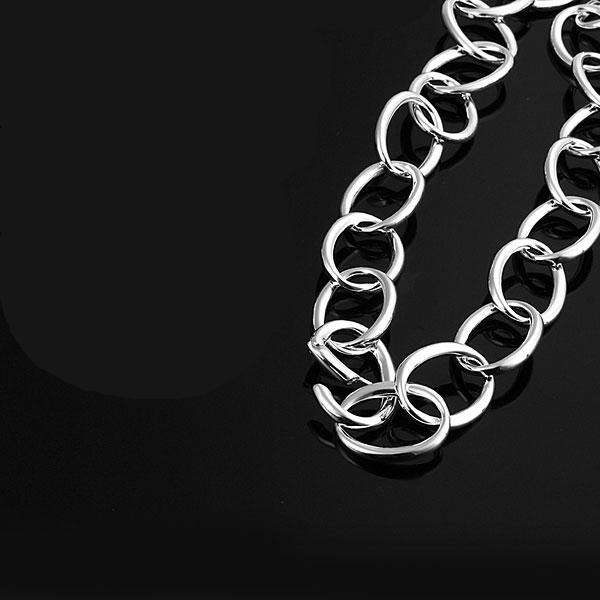 925 Sterling Silver Plated Necklace