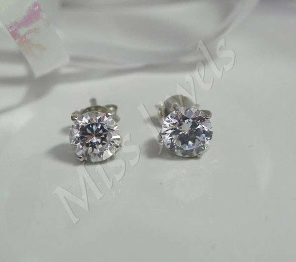 1.50ctw 925 Sterling Silver Studs