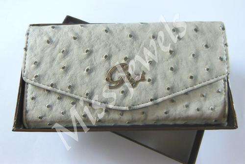 Ladies Grey Fashion Purse