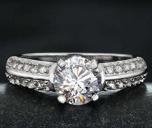 **Ample Sparkle*****0.75ct Engagement ring