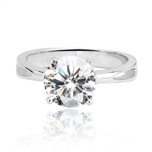**Spectacular 2.75 carat Cr. Diamond Engagement ring***