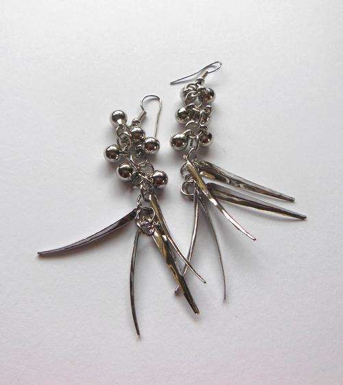 Silver Drop Earrings