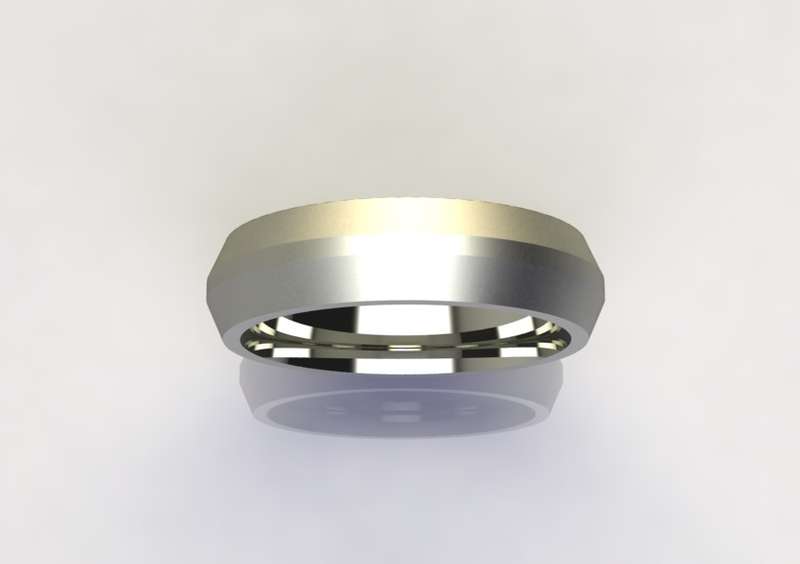 *CD DESIGNER JEWELRY* Matt and High Polished Band