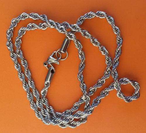 60cm 3mm Stainless Steel Necklace