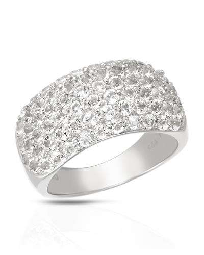 3.40ctw Natural Topaz Dress Ring in 925 Sterling Silver- Size 7