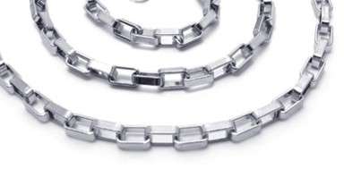 50cm Anchor Chain in 925 Sterling Silver