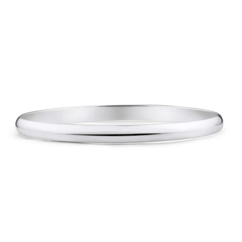 *Genuine 925 Sterling Silver* 6mm Bangle