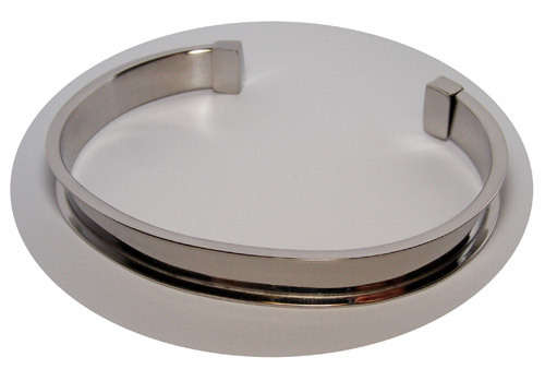 Stainless Steel Cuff Bangle- 8mm