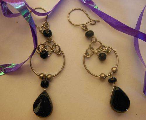 Silver Drop Earrings