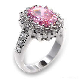 **STERLING SILVER**Stunning engagement ring**Various Sizes