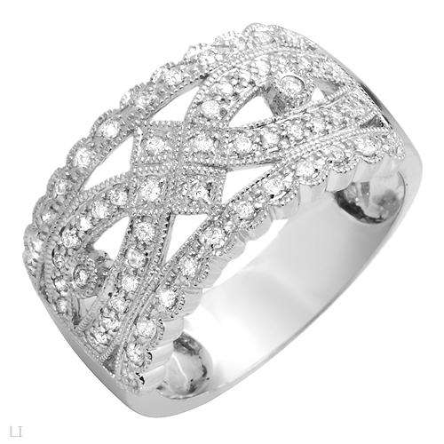 0.28ctw Diamond Ring in 14K White Gold