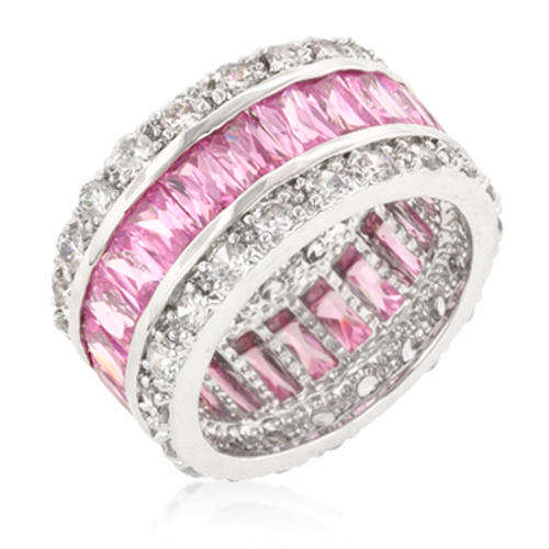 **SPECTACTULAR**{{8.8ctw}} Sparkling Eternity Band**Size 5-10**