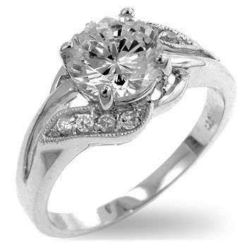 **STUNNING**2.00ctw**Beautiful sparkling engagement ring**Size 6/7/8/10**