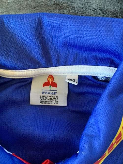 Stormers Rugby player issue golf shirt - Size XXL