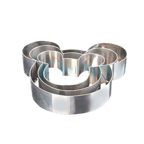 Baking Tools - Set of 3 Moulds MICKEY MOUSE Shape for Tiered Cake