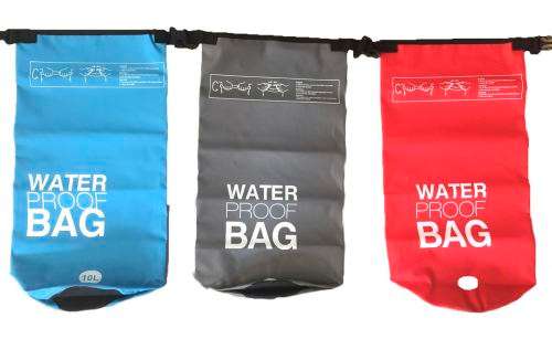 Sports Waterproof Dry Bag 10L Backpack Canoe Kayak Rafting Fishing Phone Camera