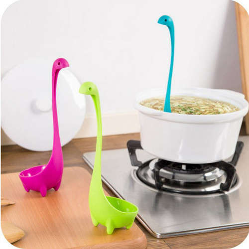 Nessie Ladle Upright Monster Design for Soups Gravy and more