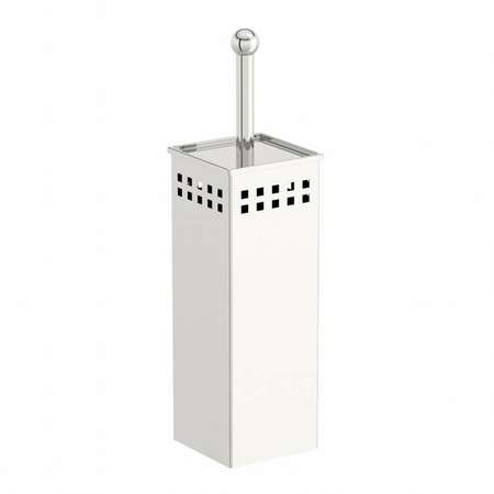 Brand New Stainless Steel Toilet Brush and Holder SQUARE