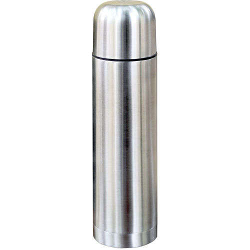 Sleek Compact Stainless Steel Vacuum Thermos Bullet Flask 500ml
