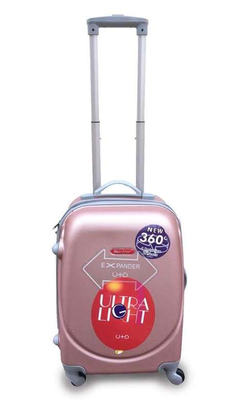NEW BlueStar Suitcase Travel One Piece Choose from Pink Or Dark Pink
