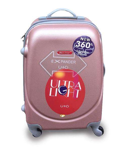 NEW BlueStar Suitcase Travel One Piece Choose from Pink Or Dark Pink