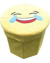 Emoji Storage Box for Toys Books Clothes