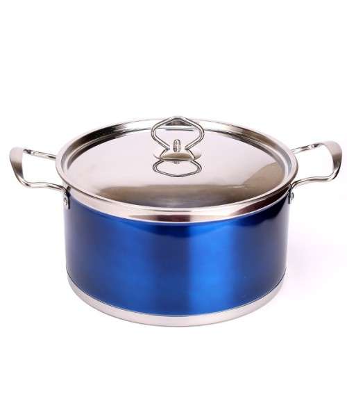 High Quality Leopard 10-Piece Stainless Steel Cookware Set