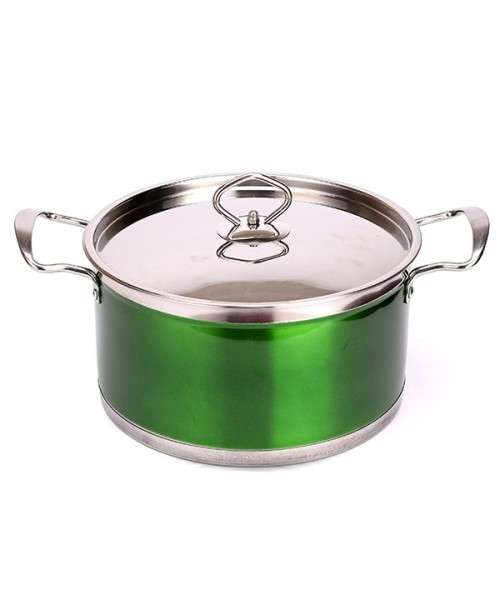 High Quality Leopard 10-Piece Stainless Steel Cookware Set