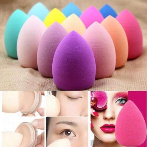 Water Drop Powder Puff Makeup Foundation Cosmetic Facial Beauty Blender Flawless
