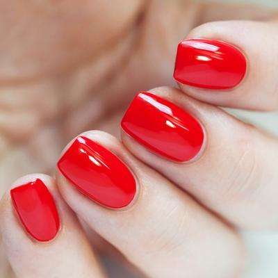 Easy Off UV Color RED Gel Nail Polish