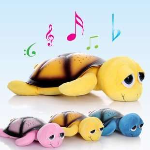 Big Eye Twilight Turtle Night Light with USB Music and more