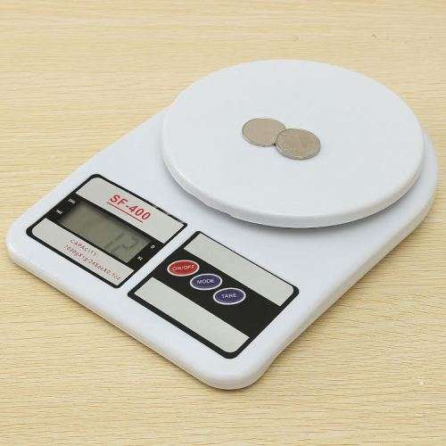 7Kg x 1g SF-400 ABS Plastic LCD Large Capacity Kitchen Digital Scale