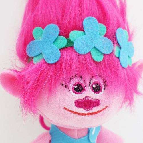 NEW Trolls Plush Soft Toy Good Luck Trolls with Hook for Hanging