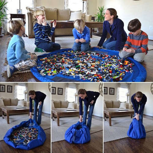 Queen's Toys Storage Bag 100cm Easy to pack toys for beach, garden, travel!
