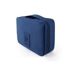 Travel Cosmetic Makeup Toiletry Case Wash Organizer Storage Bag Orange or Navy Blue