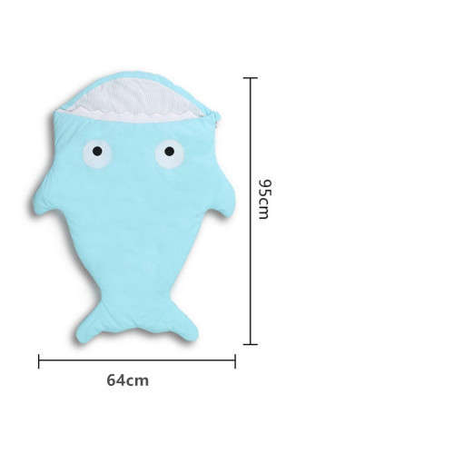 Special--Infant Baby Newborn Sleeping Bag Shark Swaddle Blanket Stroller Wrap Sleep Sack