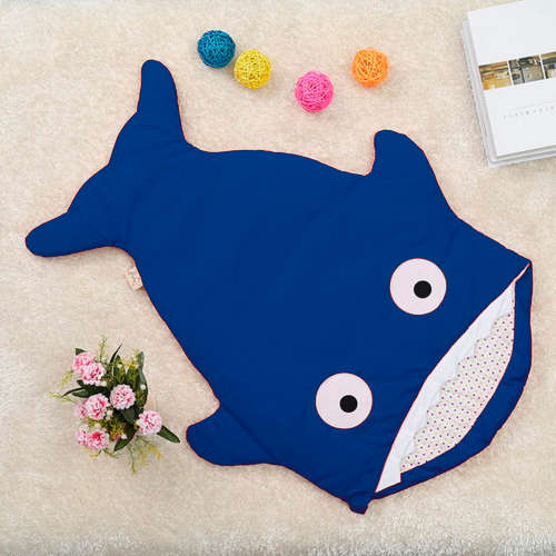 Special--Infant Baby Newborn Sleeping Bag Shark Swaddle Blanket Stroller Wrap Sleep Sack