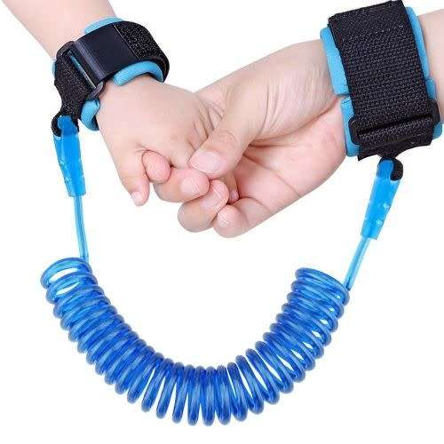 Toddler Kid Baby Safety Anti-lost Strap Link Harness Child Wrist Band Belt Reins