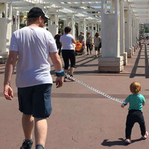 Toddler Kid Baby Safety Anti-lost Strap Link Harness Child Wrist Band Belt Reins