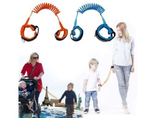 Toddler Kid Baby Safety Anti-lost Strap Link Harness Child Wrist Band Belt Reins