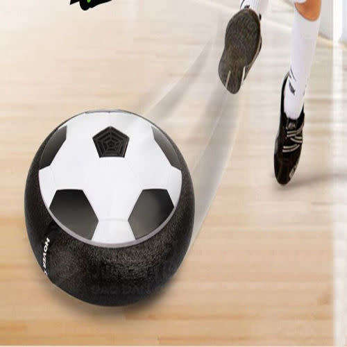 LED Air Power Soccer Football Disk Hover Glide Float Disc Fun Children Game Toys