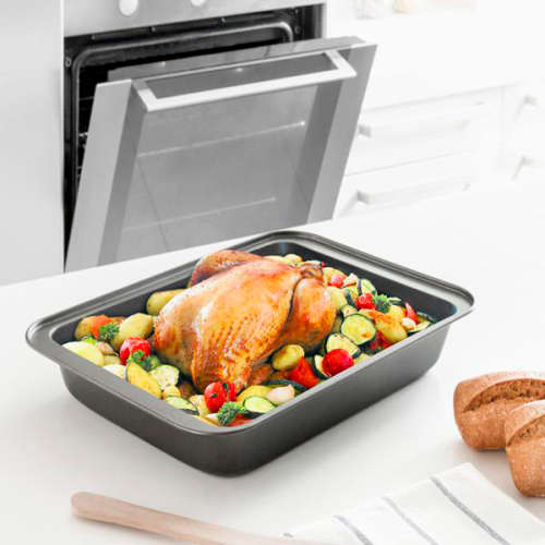 Set of 3 Pieces Roasting Baking Dishes Rectangular Shape
