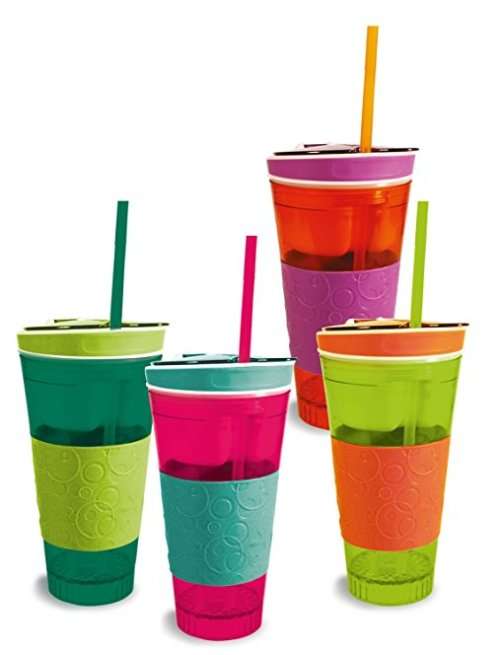 Snackeez 2-in-1 Snack & Drink Cup