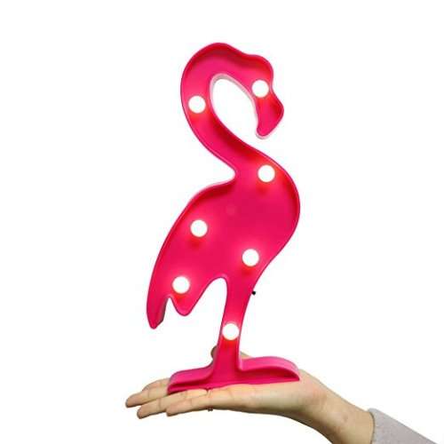 LED Decorative Flamingo Night Light