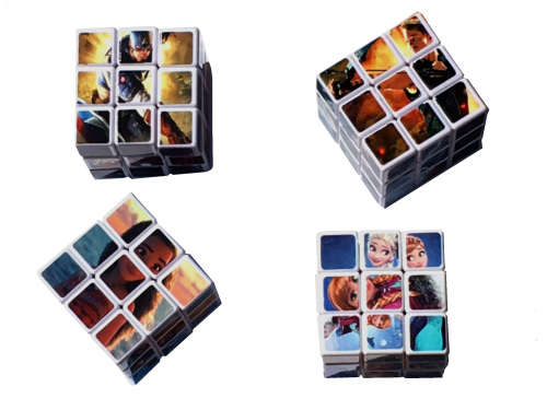 NEW Rubric Cube Choose from Mermaid or Moana or Avengers or Paw Patrol Design