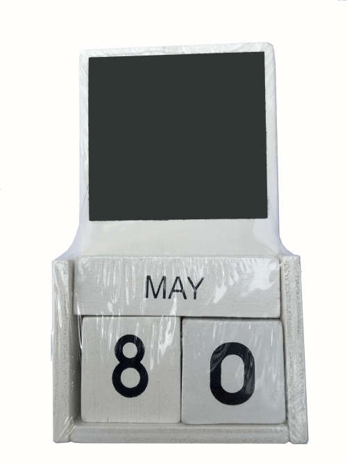 NEW Wooden Blocks Table Calendar