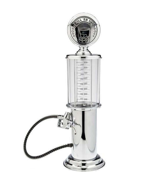 NEW Silver Finishing Bar Butler Liquor Dispenser