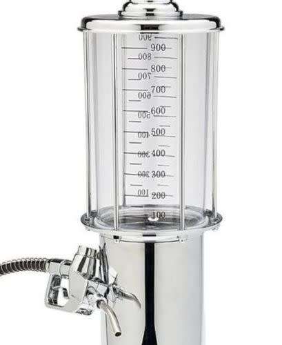 NEW Silver Finishing Bar Butler Liquor Dispenser