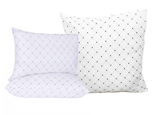 2pc Silk Mat Pillows Set or 1 Silk Mat Continental Pillow